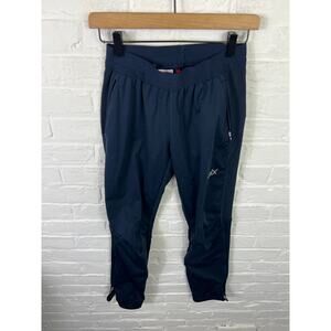 Swix Women's Training Cross Pants Elastic Waist Dark Navy Blue Size S/T